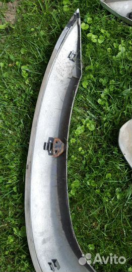 Накладки на арки крыла Toyota rav 4 2001