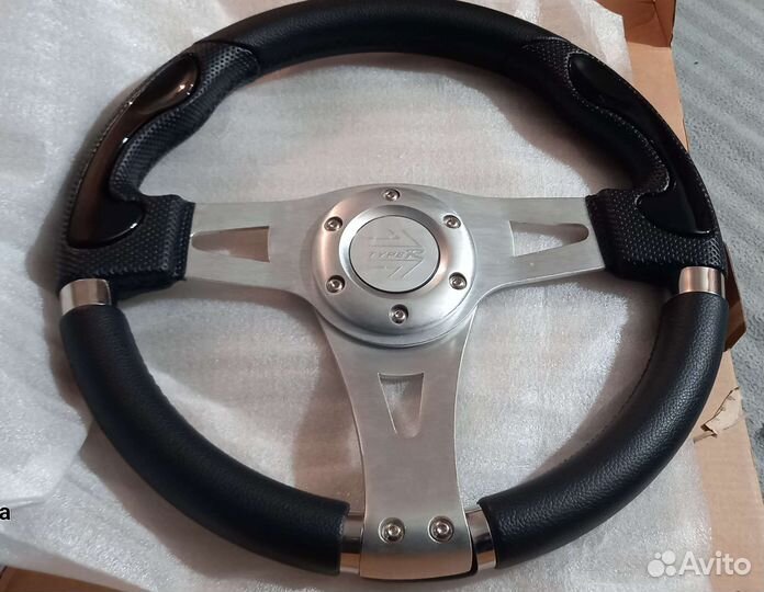 Спортивный руль на ваз