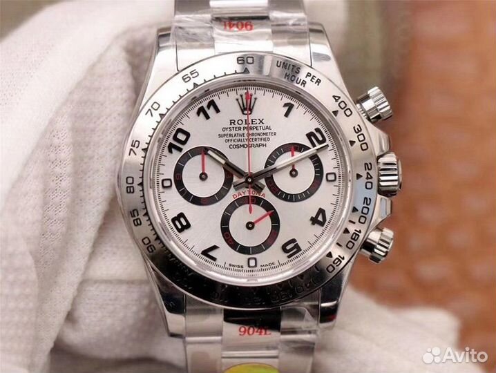 Rolex Daytona 40mm White Dial Mens Watch