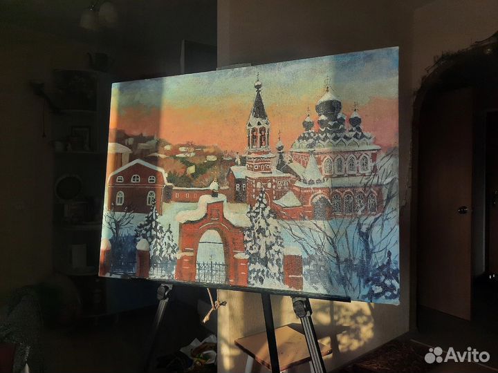 Картина «Вид на Серафимовский»