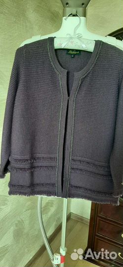 Жакет новый фиолетовый производство Италия