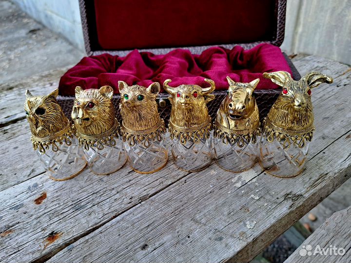 Стопки перевертыши на 4 персоны