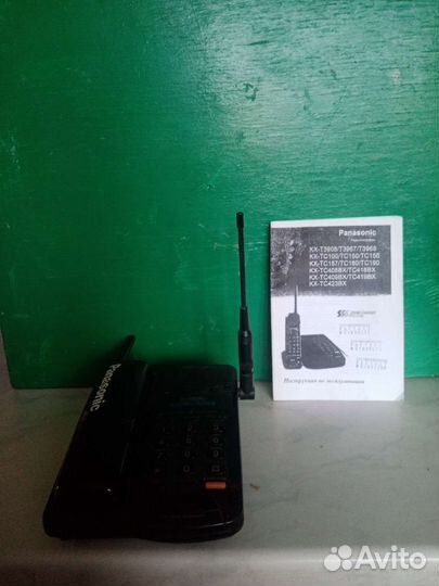 Телефон сетевой с переносной трубкой