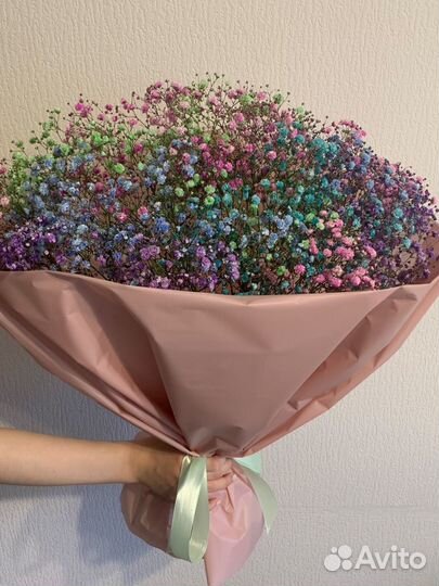 Букет цветов гипсофила