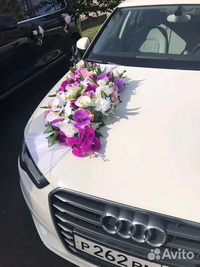 Прокат (аренда) свадебных украшений на машины