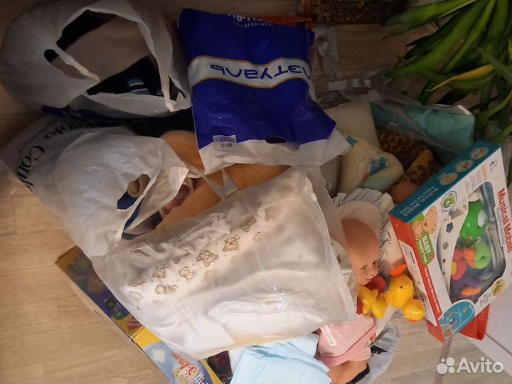 Детские вещи для малышей пакетом