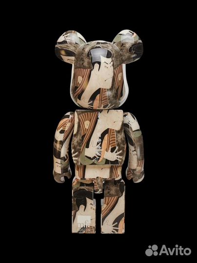 Фигура Bearbrick Toshusai Sharaku 1000%