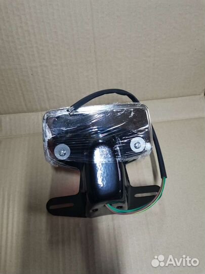 Задний фонарь для мопеда Альфа/Дельта в сборе