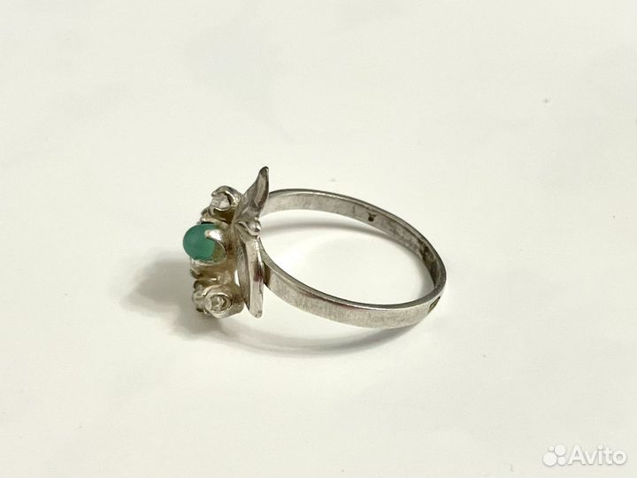 Серебряное кольцо винтаж