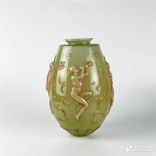 Антикварный старинный плафон фонарь аля Lalique