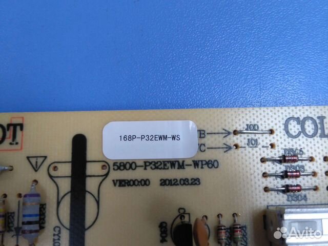 Блок питания 168p-p32ewm-ws от тв BBK