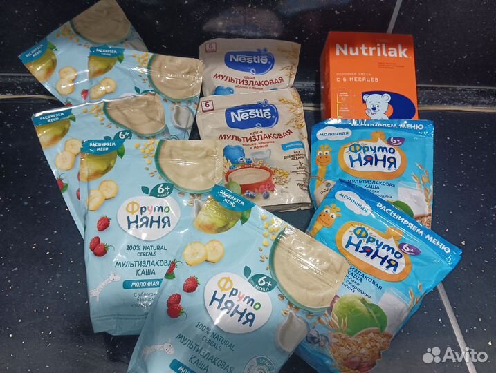 Детские каши молочные