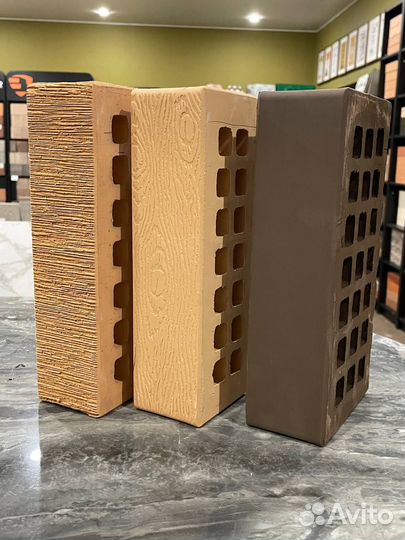 Лицевой кирпич солома жкз