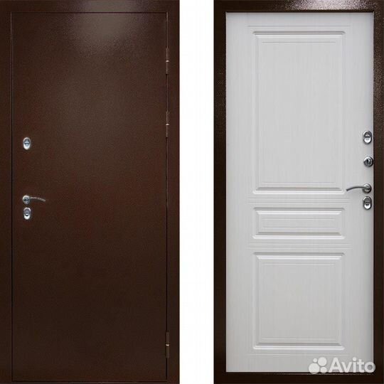 Входные двери с терморазрывом Сибирь лиственница