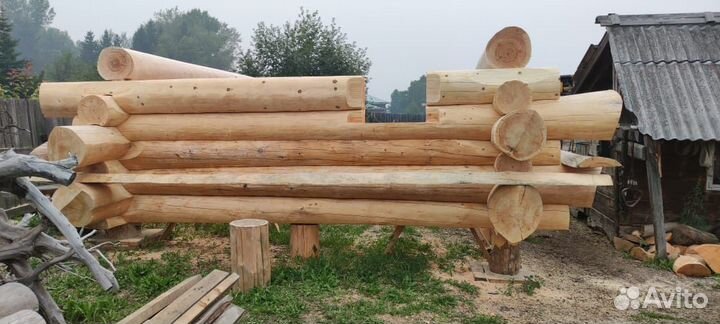 Сруб из бревна