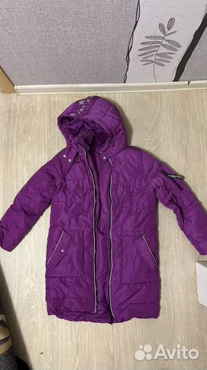 Пальто демисезонное, утепленное