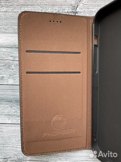 Чехол из натуральной кожи на iPhone 12 pro новый