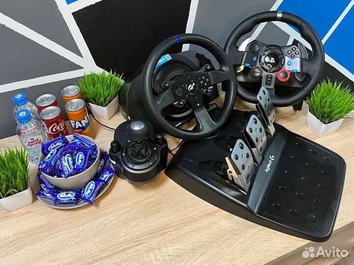 Игровой руль Thrustmaster T300 аренда / продажа