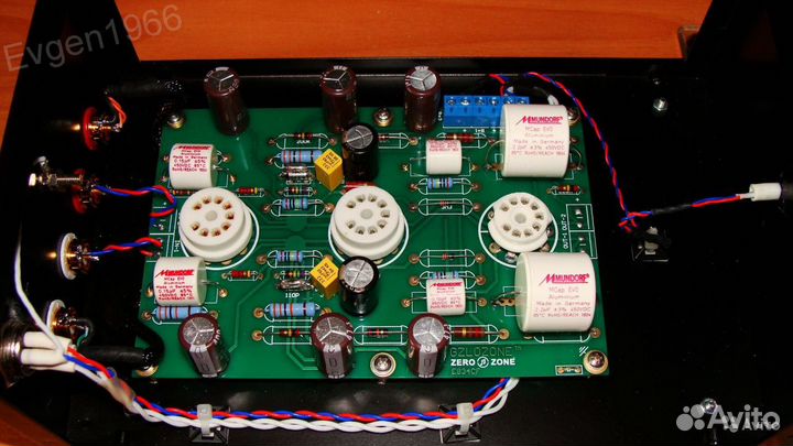 Ламповый фонокорректор мм по схеме EAR - 834