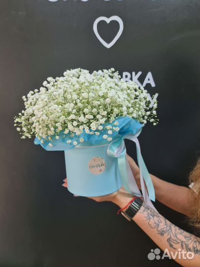 Букет из гипсофилы