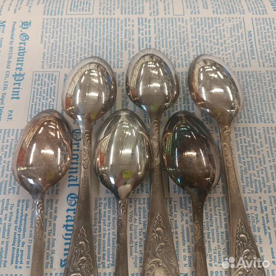 Набор мельхиоровых ложек СССР