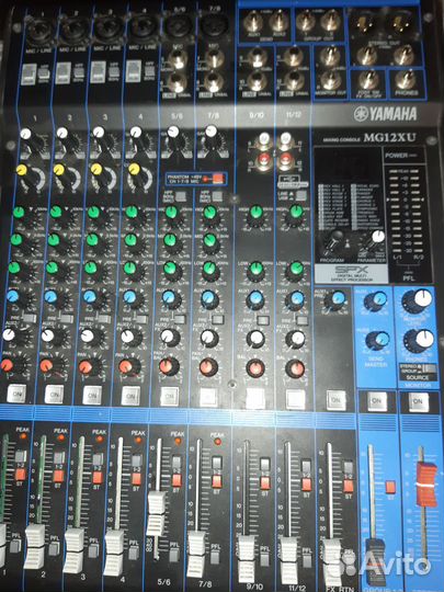 Микшерный пульт yamaha mg12xu