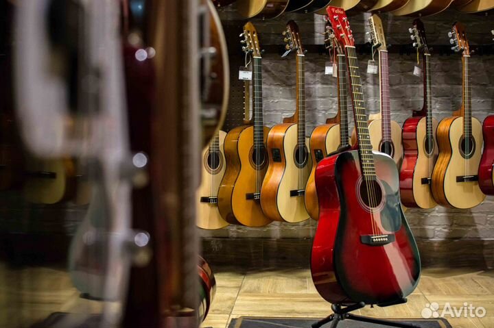 Акустическая гитара Fabio + Аксессуары