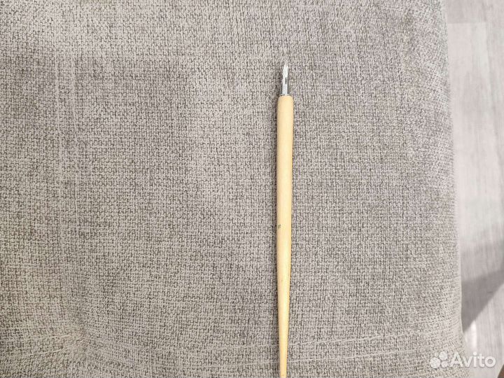 Перо с деревянным держателем, тушь чёрная