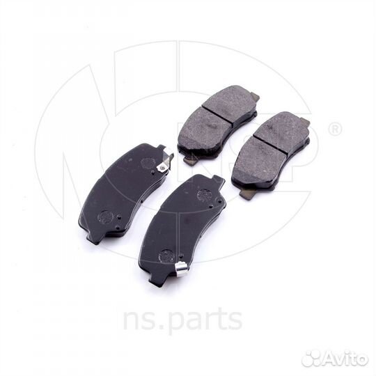 Новые Колодки тормозные передние Hyundai Solaris