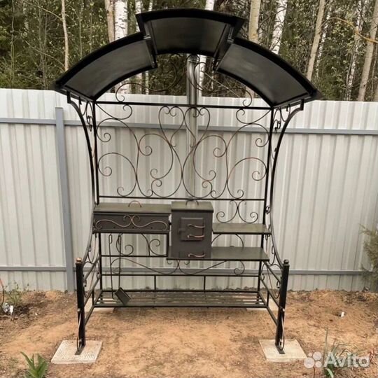 Кованый мангал