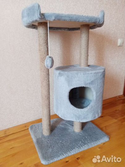 Когтеточка домик для кошки