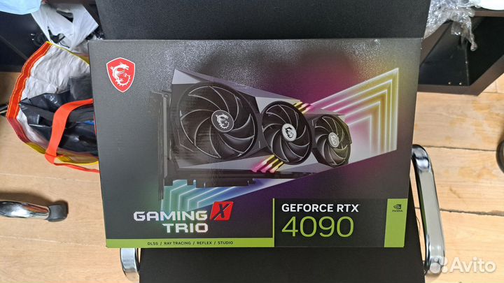 Видеокарта MSI GeForce RTX 4090 gaming X trio 24G