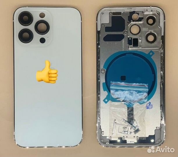 Корпус iPhone 13 Pro задняя крышка айфон белый