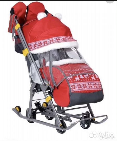 Санки - коляска ника