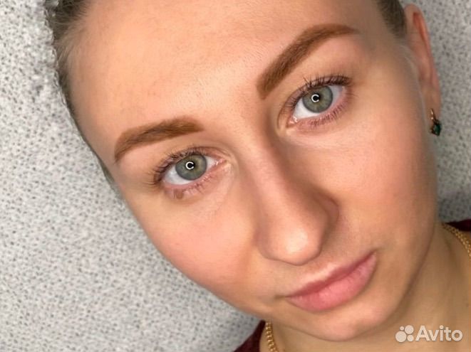 Оформление и окрашивание бровей, ламинирование