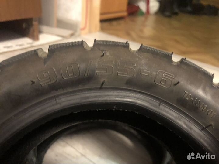 Шины бескамерная электросамокат Tuovt 90/55-6