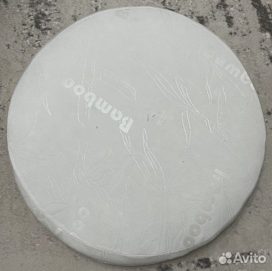 Матрас детский круглый для детской кроватки 70x70