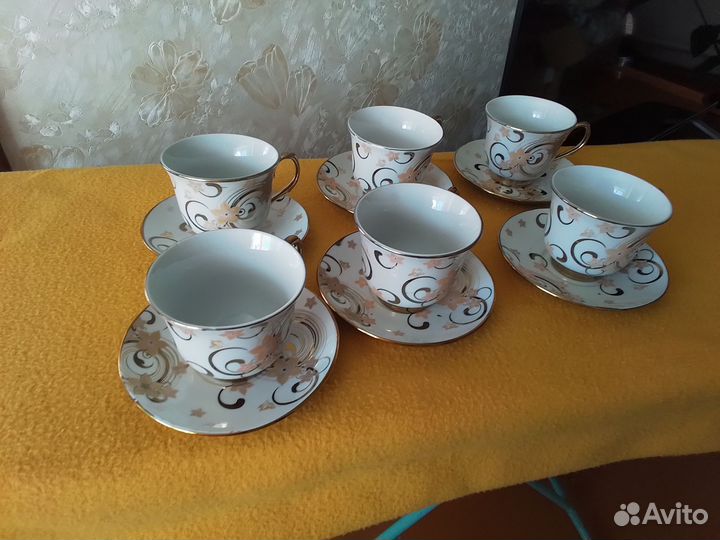 Чайная пара фарфор