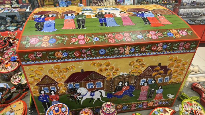 Сундук городецкий