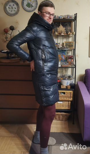 Пуховик женский унисекс XS