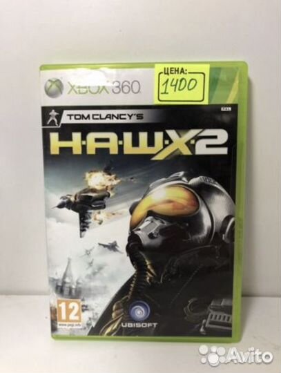 Диск Hawx 2 для Xbox 360