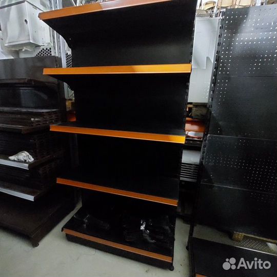 Торговые металлические стеллажи для магазина