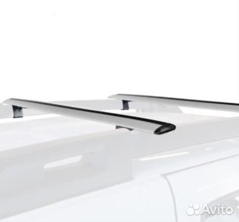 Багажник на рейлинги Рено Дастер от 2015 гв крыло