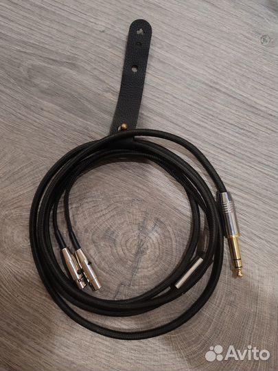 Кабель для наушников jack 6.3 на mini-XLR