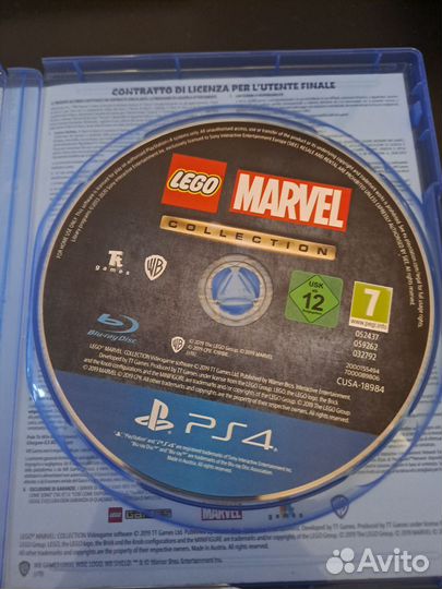 Lego marvel super heroes 1, 2, avengers. PS4