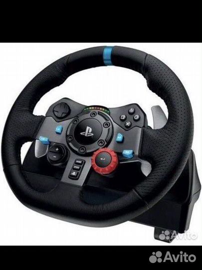 Игровой руль logitech g29 с педалями
