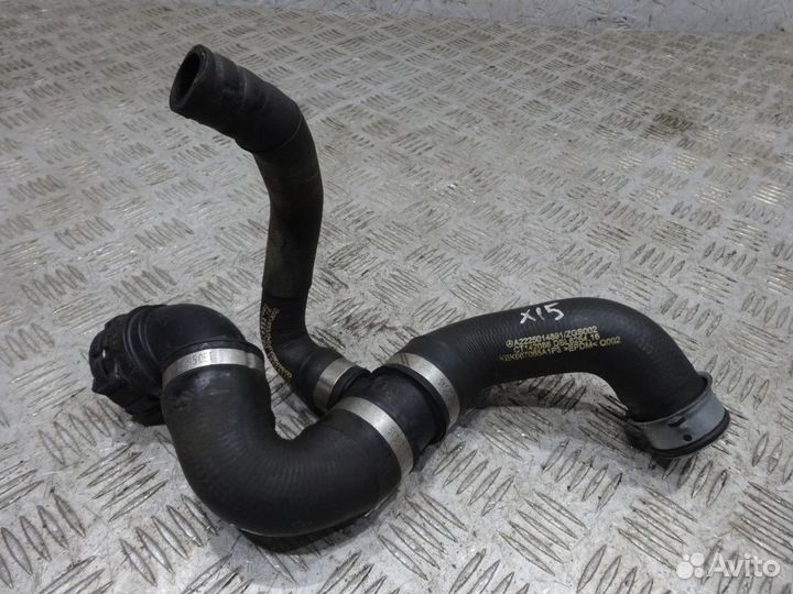 Патрубок радиатора правый Мерседес 222