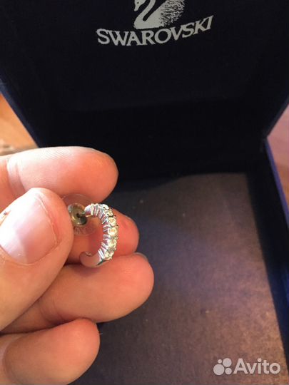 Серьги swarovski