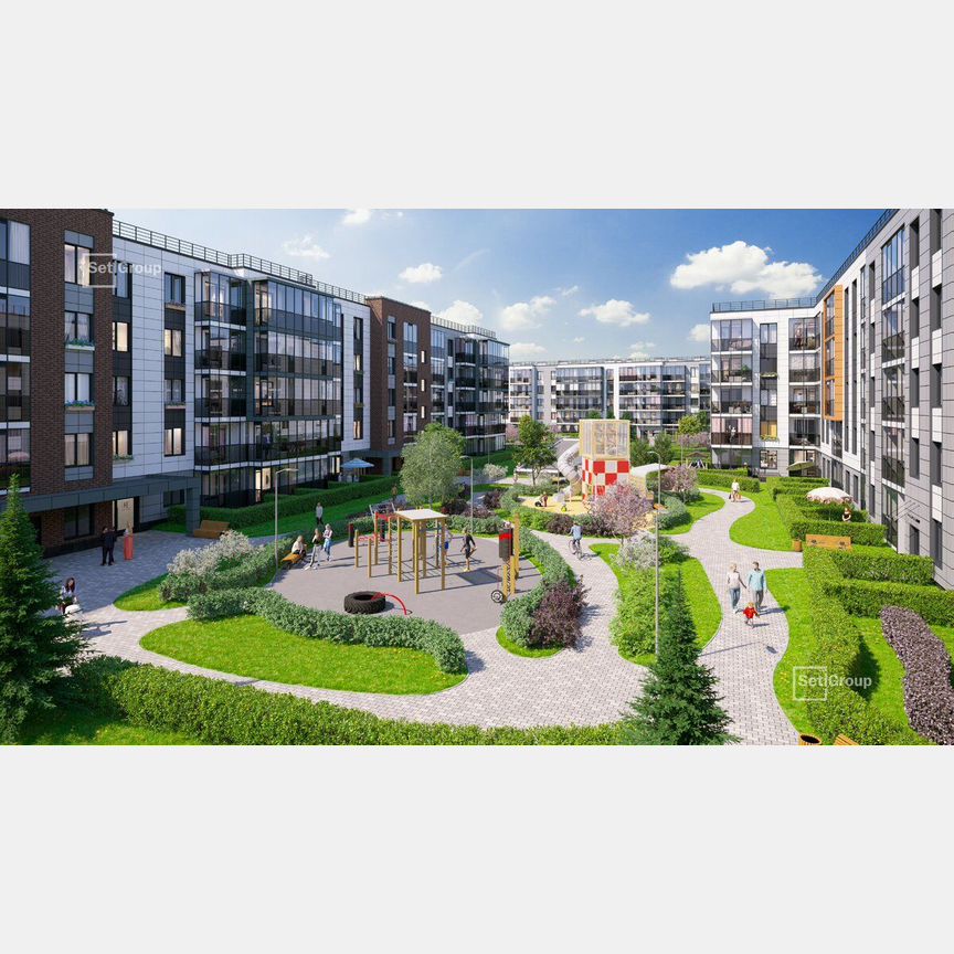 1-к. квартира, 35,7 м², 1/5 эт.