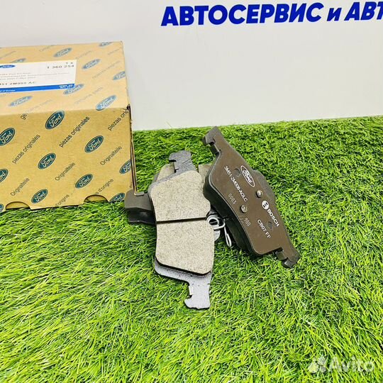 Колодки тормозные дисковые задние Ford